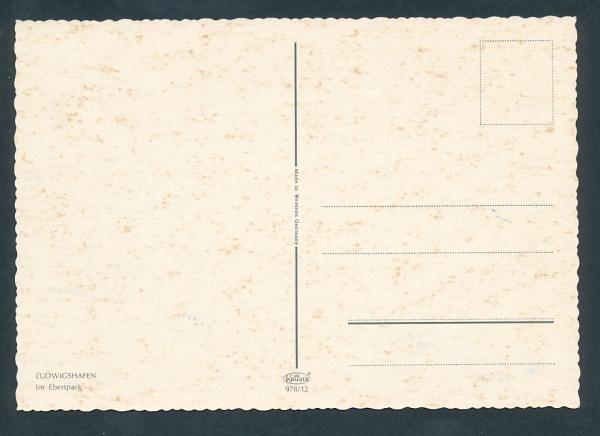 Im Ebertpark in Ludwigshafen